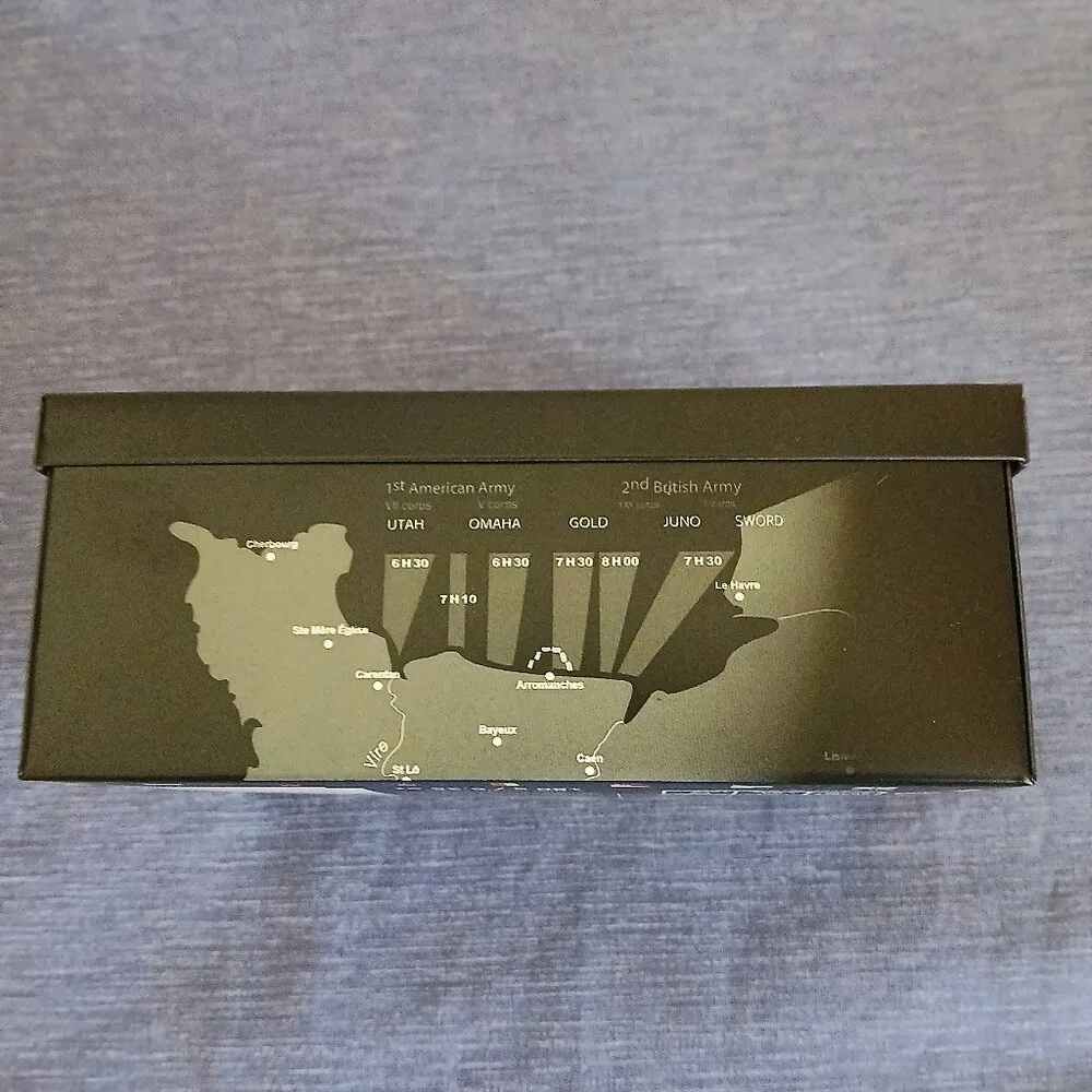 D-Day 06/06/1944 75th anniversary Tin Used